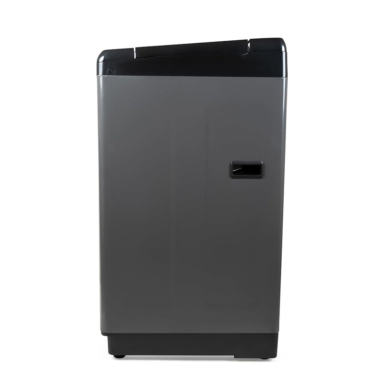 Midea 9 Kg 5 Star, Self Clean Drum Technology, Fully Automatic Top Load Washing Machine with Inbuilt Heater, 10 Wash Programs (MWMTL090FP1GHMB, Metal Body Mid Black)