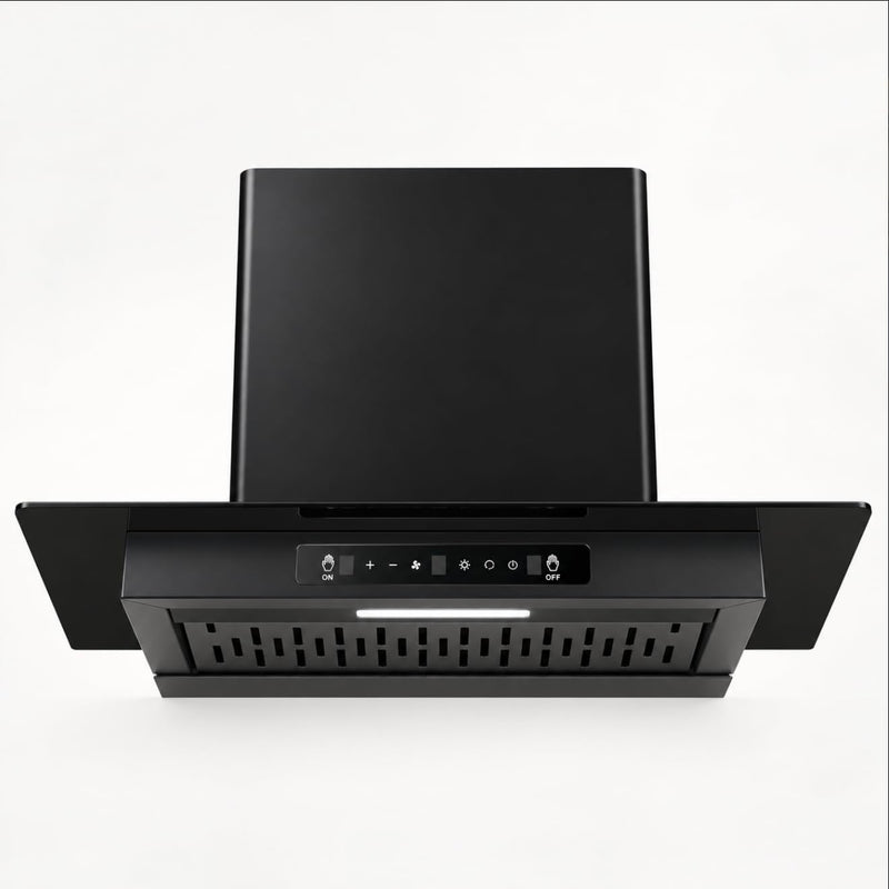Faber Mercury 60cm 1500m³/hr BLDC Filterless Autoclean T-Shape Wide Grill Chimney|9 Speed| 49dB|Touch&Gesture Control|8 