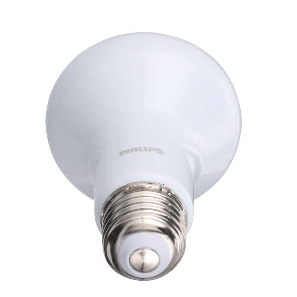 Philips LED Dimmable R20 Flood Light bulb with Warm Glow Effect: 450-Lumen, 2200-2700 Kelvin (Pack of 4)