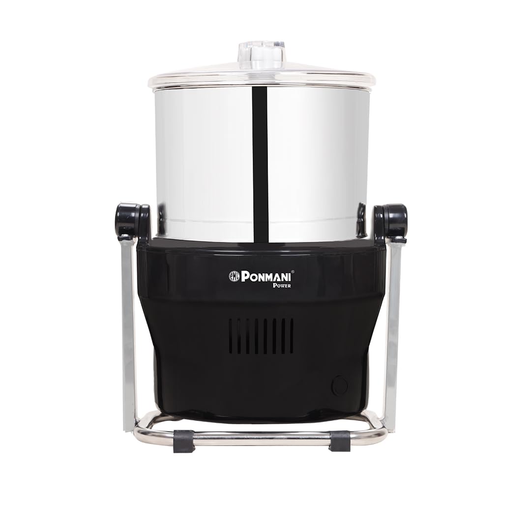 Ponmani Power - 2Ltr Tilting Wet Grinder (Black)