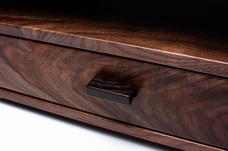 Floating Nightstand in Walnut Finish