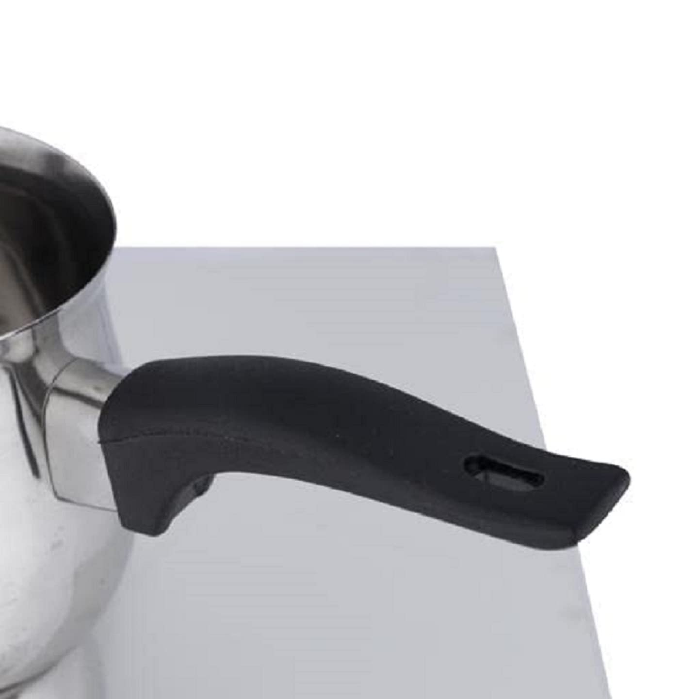 Dynore Stainless Steel Milk/Coffee/Tea Warming Maker Pot/Pan, with Bakelite Handle 1000 ml of Coffee Warmer