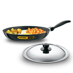 Hawkins Futura 20 cm Frying Pan, Non Stick Fry Pan, Small Frying Pan, Black (NF20)
