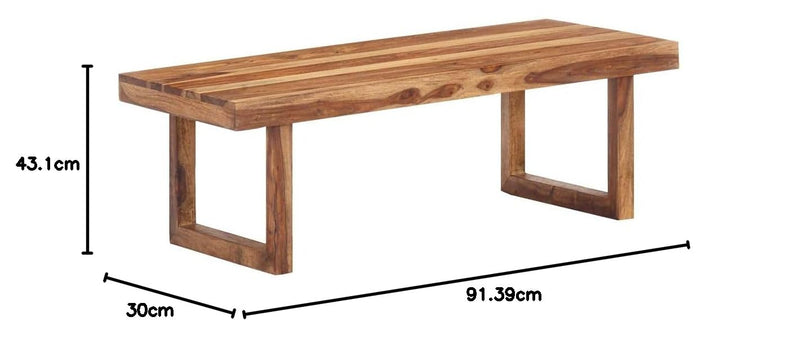 Solid Sheesham Wood Multipurpose Table for Students | Office Desk | Outdoor Patio Bench | Furniture for Home Of