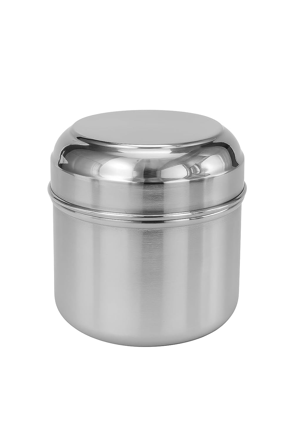 Dynore Stainless Steel Utility Canisters/Ubha Dabba/Bullet Dabba/Storage Containers Set Of 3Pc (300Ml, 220Ml, 160Ml), Silver