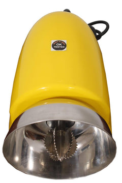 Sree Kitchen Equipments BEEMAX Domestic and Commercial Electric Coco Fast Grater Yellow Colour| 100 Watts, 750 RPM, 240V | Stainless Steel Blade | 2 Year Warranty | Perfect for Every House