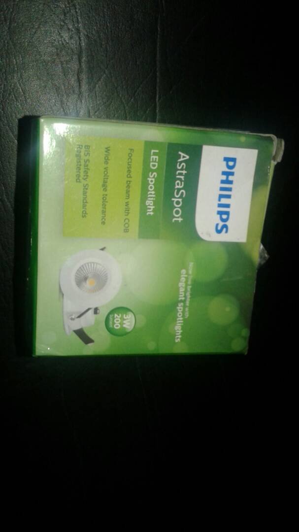 Philips Astra Spot LED COB Light (Warm White, 3-Watt)