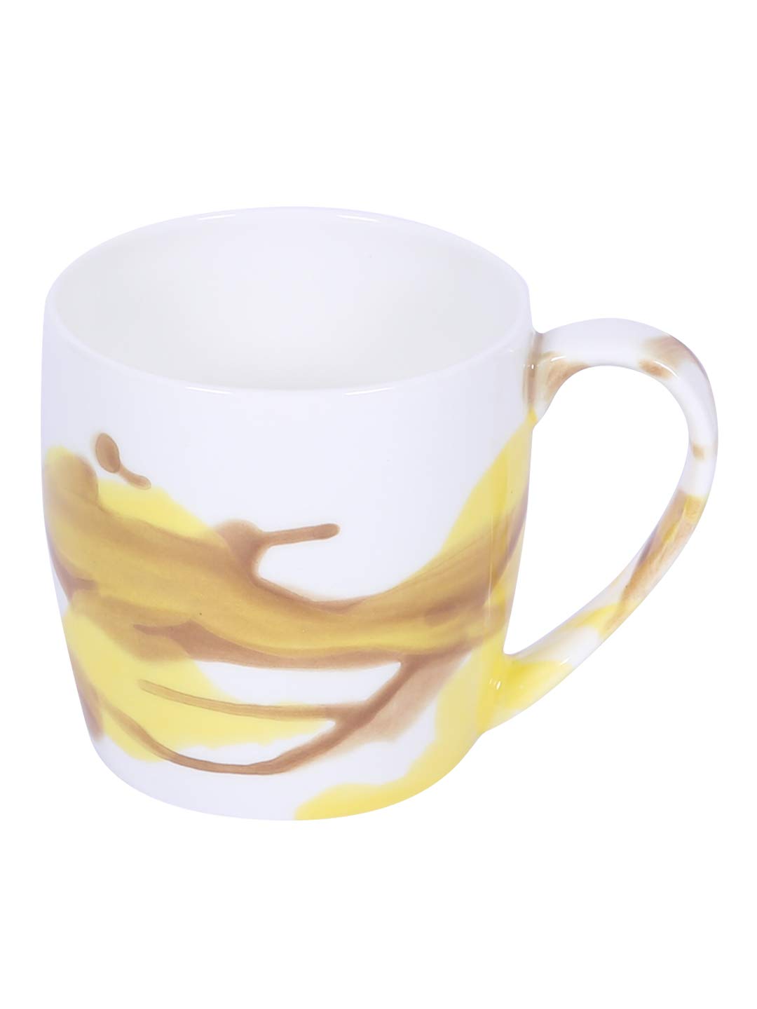 Clay Craft Alton Vista Ceramic Coffee Mug Set, 6-Pieces, Multicolour