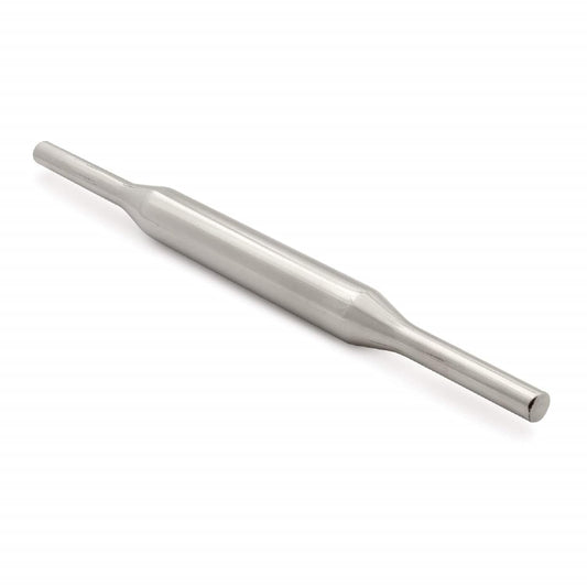 Dynore Stainless Steel Classic Belan Rolling Pin for Kitchen, Steel Belan for Perfect Roti, Chapati Rolling - 33 cm Long