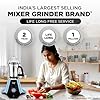 Preethi Taurus Pro Mixer Grinder for Kitchen, 3 Jars 1000 Watt Mixie, Dry and Wet Grinder Jar, 2 Year Warranty, Blue-Black, (Mg-259) Plastic