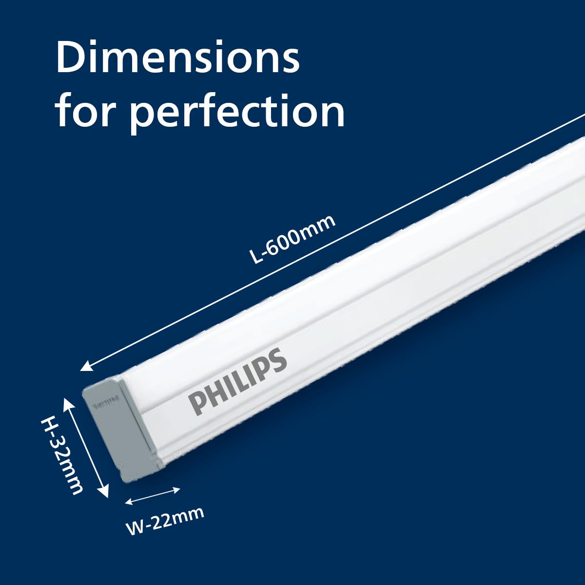 Philips Motion Sensing 10W Tubelight (Pack of 2)