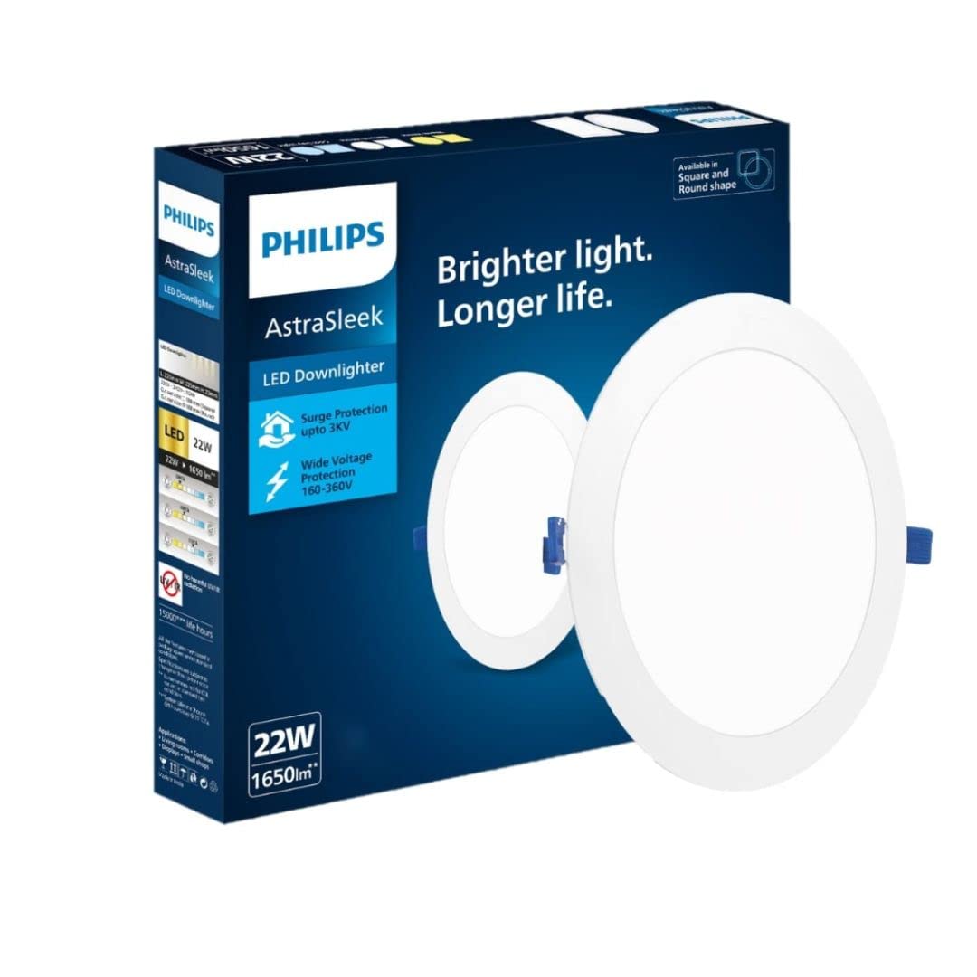 Philips Astra Sleek 22-watt Round LED Downlighter