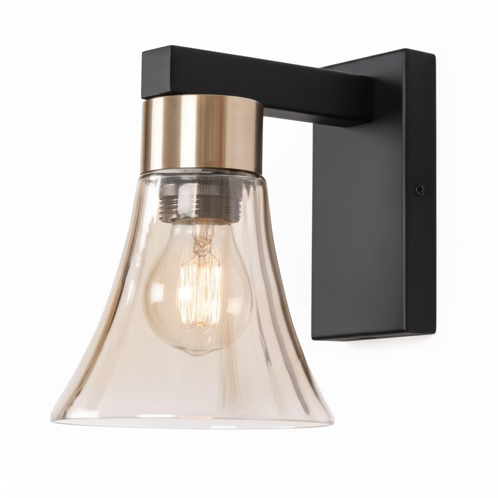 Philips Nero Wall Light Pattern E27