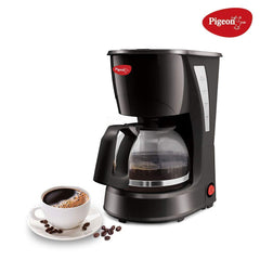 Pigeon Brewster Coffee Maker, 600 Watt, 5 Cups Drip Coffee maker (Black)