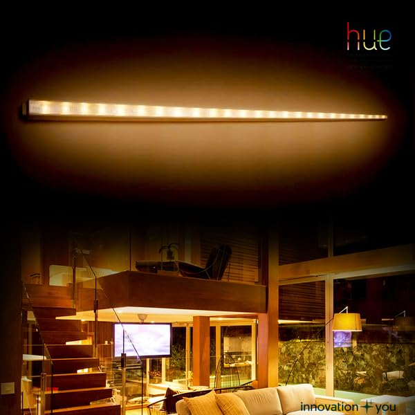 Philips 31184 MEMURU wall lamp LED white 1x14W Philips Hue White Ambiance Memuru LED cove light 4feet linkable one to