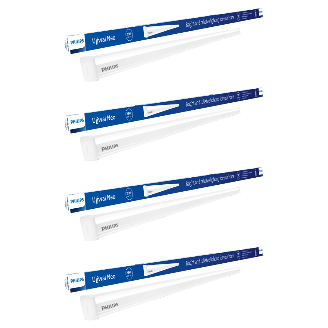 Philips 25 W LED Tubelight (Pack of 4)