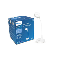 Philips 5W Lumos White LED Desk Light