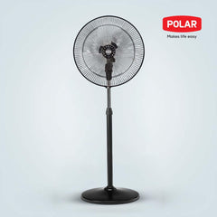 POLAR Blustery 450Mm Pedestal Fan - Black-1