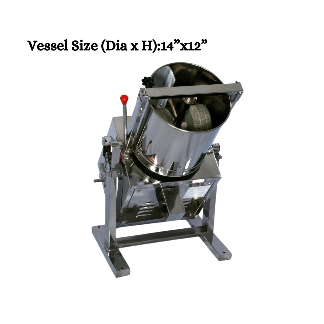KRN Stainless Steel Krn Commercial Tilting Grinder 10 Litre For Hotel,Mess,Restaurant Etc