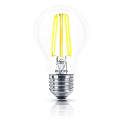 Philips 4-watt E27 A60 LED Glass Filament Bulb
