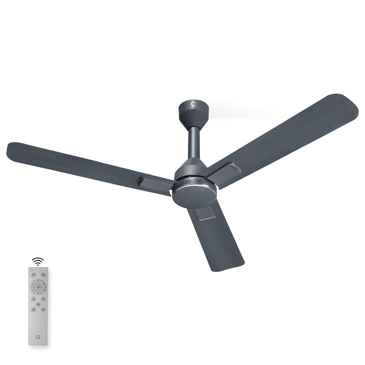 CG Elegance BLDC 1200 mm Decorative Ceiling Fan | 5 Star (Graphite Grey)