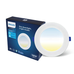 Philips 10W 3in1 AstraGlow Round LED Panel Light