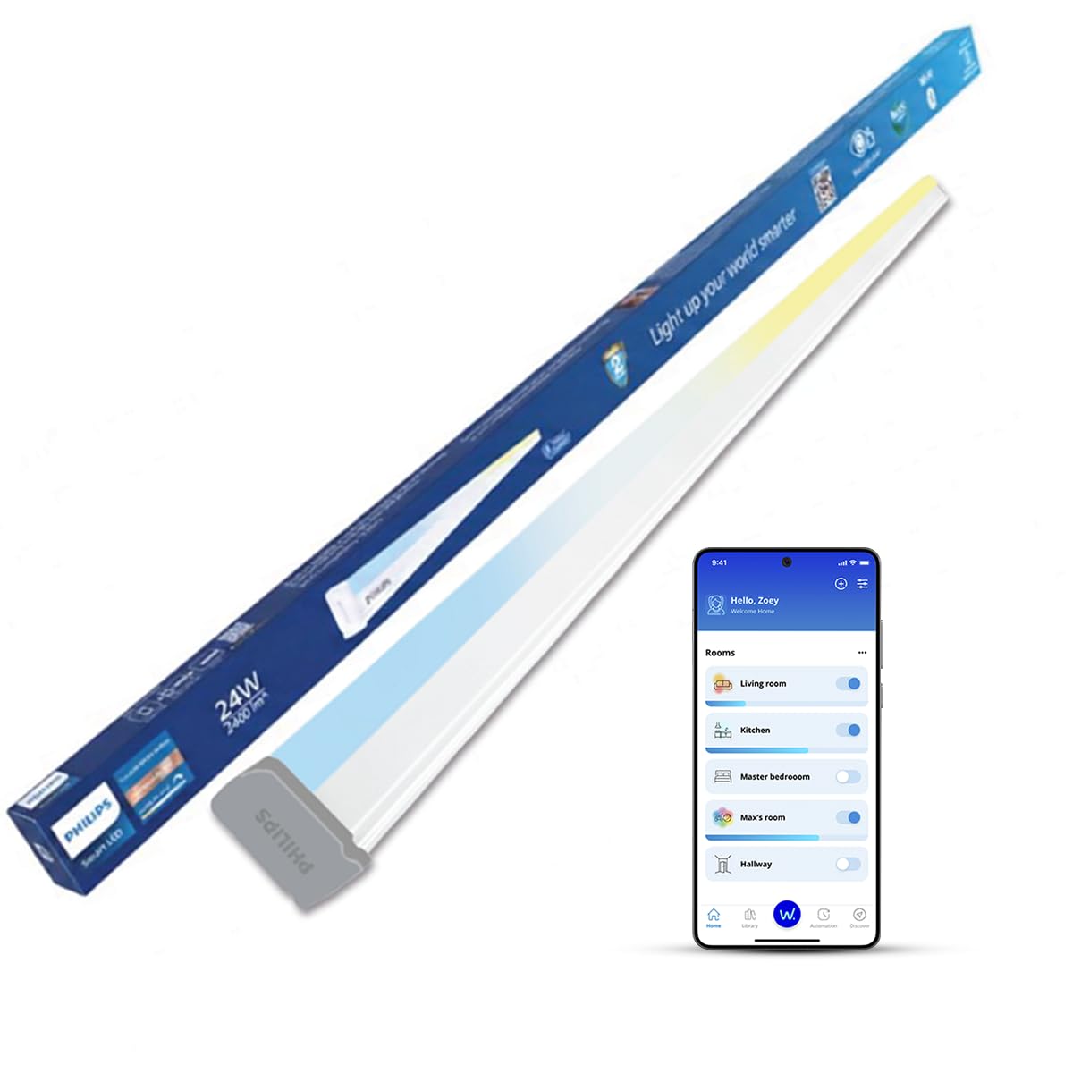 Philips Smart Wi-Fi 24W LED Batten NXT