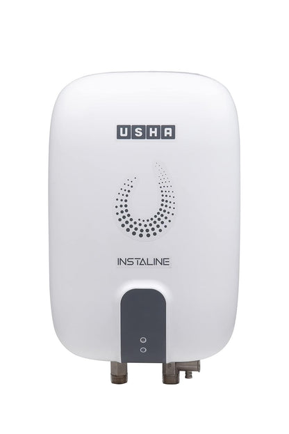 USHA Wall Mount nstaline 3L 3Kw Instant Water Heater With Rust Proof Abs Body (White)