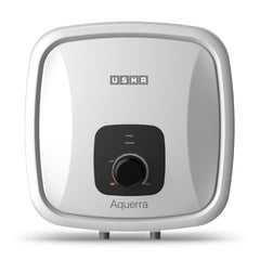 USHA AquaBuddy Neo Geyser 10 Litre 5 Star BEE Rating | Copper Heating Element | Storage Water Heater with Anti-Rust Protection | Warranty: 8 Yr Tank, 2 Yr Product