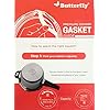 Butterfly Rubber Sub Junior-R Pressure Cooker Gasket (3 Litres Capacity), Black