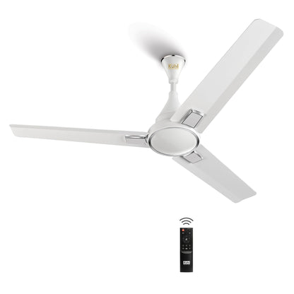 KUHL Prima A5 1200Mm Bldc Ceiling Fan With Remote | Inr 300 Off On Exchange | 5 Star Rated | High Airflow | Saves Up To 65% Electricity | 5-Year Warranty | Teak