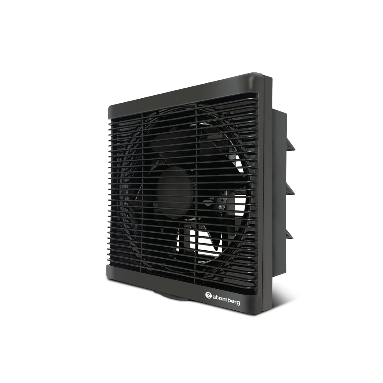 atomberg Efficio Exhaust 8 Inches | Suitable for Bathroom, Kitchen | BLDC Motor | Easy to Clean | 2 Year Warranty (Black)