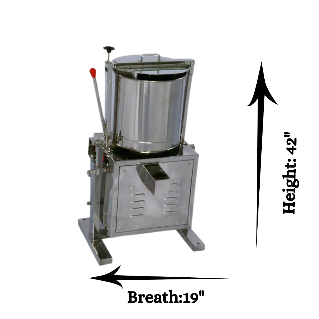 KRN Stainless Steel Krn Commercial Tilting Grinder 10 Litre For Hotel,Mess,Restaurant Etc