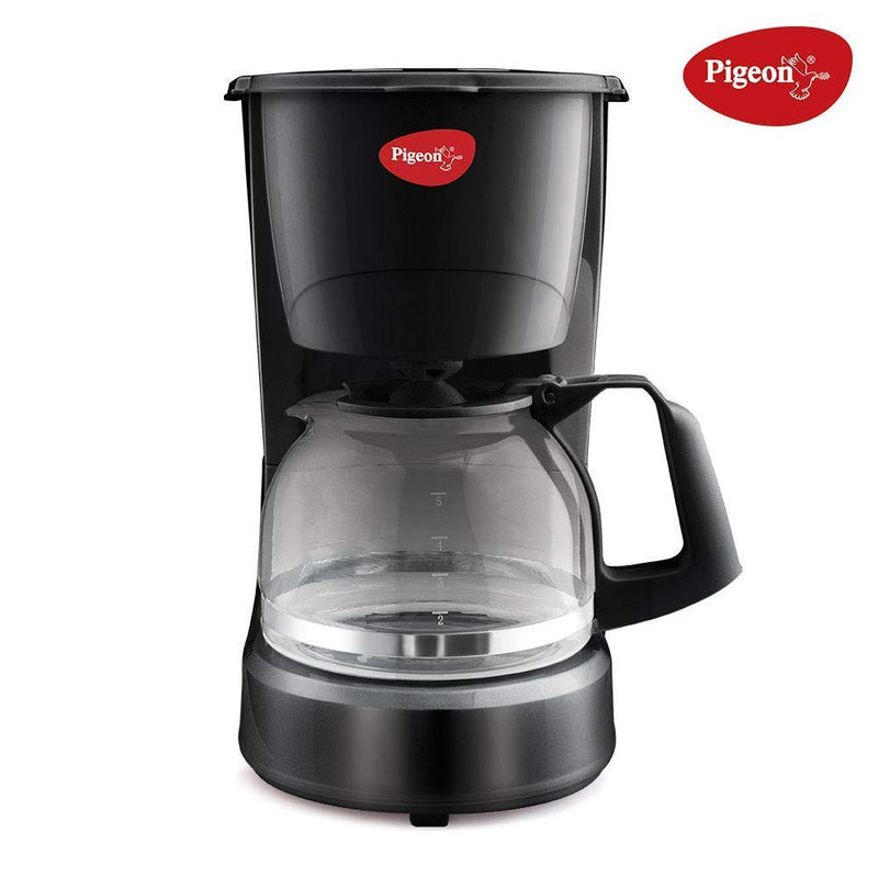 Pigeon Brewster Coffee Maker, 600 Watt, 5 Cups Drip Coffee maker (Black)