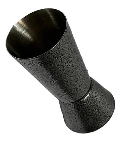 Dynore Stainless Steel 3 Pcs Min Bar Accessories Set-Antique Silver Tall 30/60 Peg Measure with 2 Wine Pourer for Bar/Restaurants