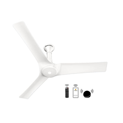 atomberg Aris 1200mm BLDC Ceiling Fan with IoT & Remote Control | Smart Fan with Noiseless Operation | (Dark Teakwood)