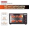 USHA 25 Liters (OTGW 25RC) Oven Toaster Grill (Wine & Matte Black), Medium (OTGW25RC)