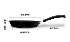 Pigeon by Stovekraft Aluminium Non-Stick Fry Pan, Black