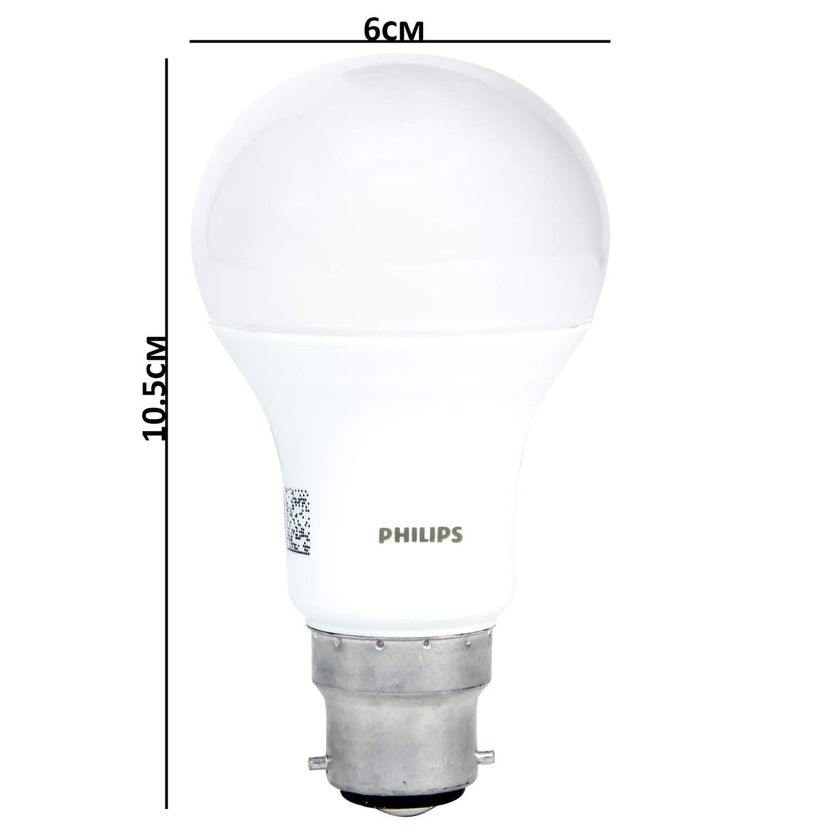 Philips Base B22 12 Watt LED Bulb (Cool Day Light, Pack of 12)