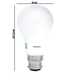 Philips Base B22 12 Watt LED Bulb (Cool Day Light, Pack of 12)