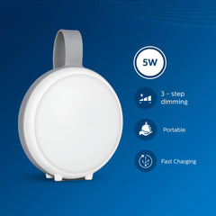 Philips Ioniq 5W Portable Emergency Rechargeable LED Lantern (Pack of 2)