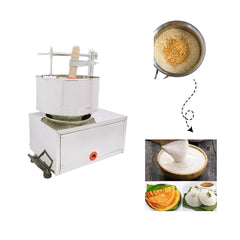 KRN Stainless Steel Commercial Ordinary Wet Grinding Stone Set 7 Litre