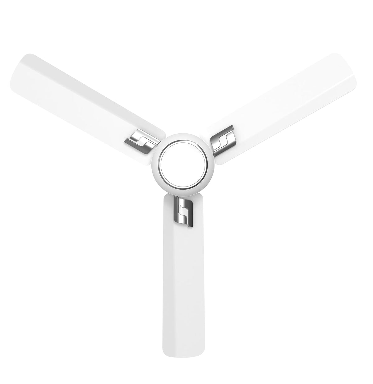 Sujata Kinetica BLDC 1200 mm Ceiling Fan with Remote | 5 Star (White Chrome)