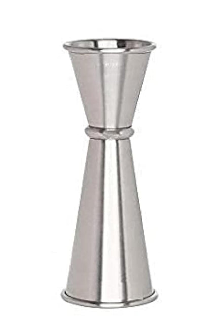 Dynore Stainless Steel Japanese Tall Peg Cocktail Jigger, Shot Glass, Double Side Drink Measuring Bar Tool 30/60 ml