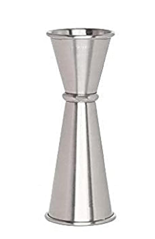 Dynore Stainless Steel Japanese Tall Peg Cocktail Jigger, Shot Glass, Double Side Drink Measuring Bar Tool 30/60 ml