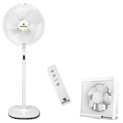 atomberg Renesa 400mm Pedestal Fan | 5-star rated | Ideal for Home & Office | Silent BLDC Stand Fan | 6 Speeds | 35W | Remote with Oscillation, Timer, Sleep | 2 Years Warranty (Midnight Black)
