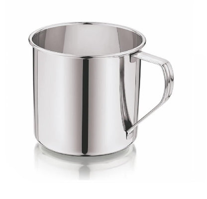 Dynore Stainless Steel Multipurpose Usage Mug/Tea/Coffee Serving Mug- 450 ml Silver