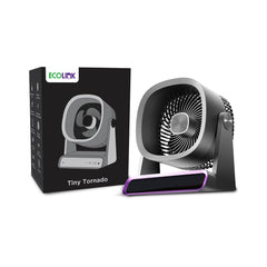 EcoLink Tiny Tornado Mini Fan (Grey Purple)-1