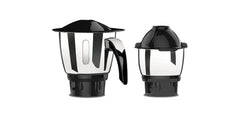 Vidiem MG 542 A EVA Carbon 750 Watts Mixer Grinder with 3 Jars, Black