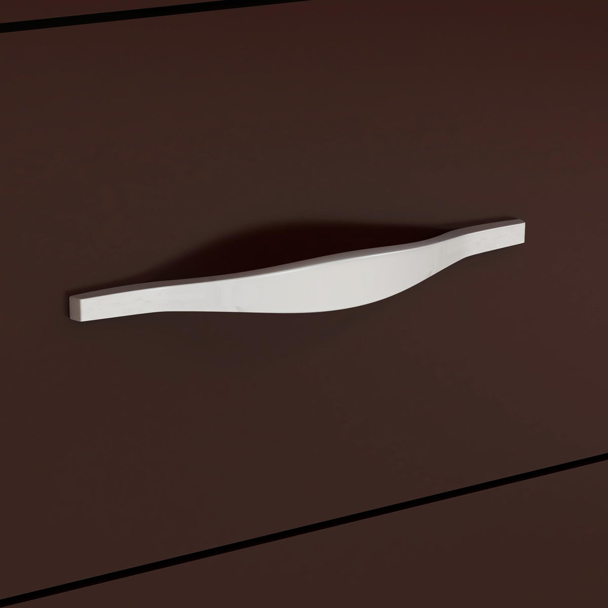 Plantex Cabinet Handle/128mm Handle for Drawer/Wardrobe/Kitchen Handle/Pull-Push Handle for Home/Office - Pack of 1 (Satin) (Model APS-PH-102)-1